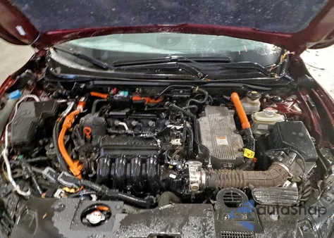 2020 Honda Insight Touring z USA, uszkodzony, nr VIN 19XZE4F94LE011519